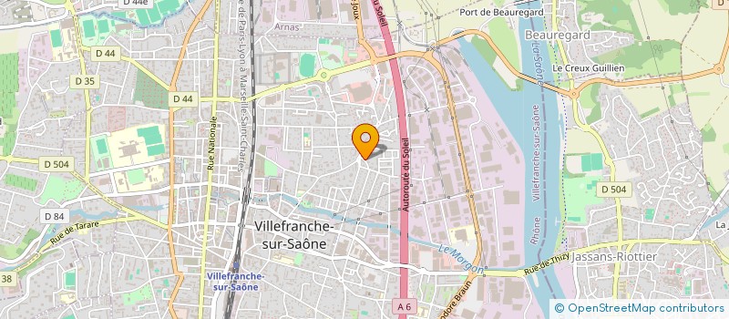 localisation de l'entreprise MONSIEUR YASIN KATIRCI à VILLEFRANCHE-SUR-SAONE
