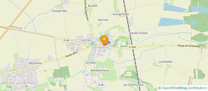 localisation de l'entreprise MONSIEUR YASIN KUCUKUNLUCAN  SAVIGNEUX