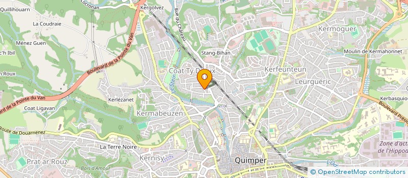 localisation de l'entreprise MONSIEUR YASIN OKTEM à QUIMPER