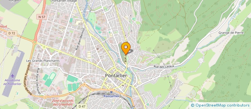 localisation de l'entreprise MONSIEUR YASIN OZCELIK  PONTARLIER