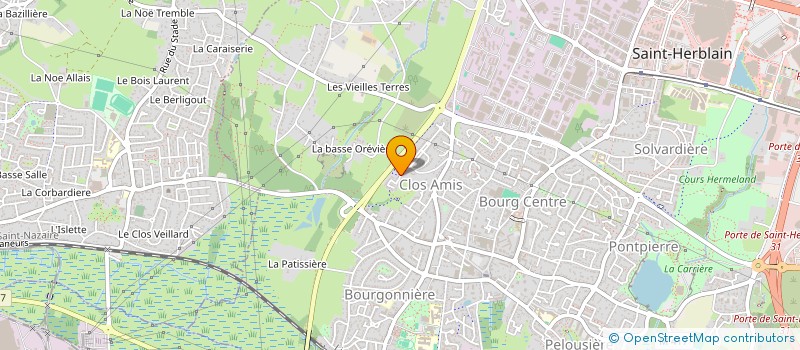 localisation de l'entreprise MONSIEUR YASIN OZTURK  SAINT-HERBLAIN