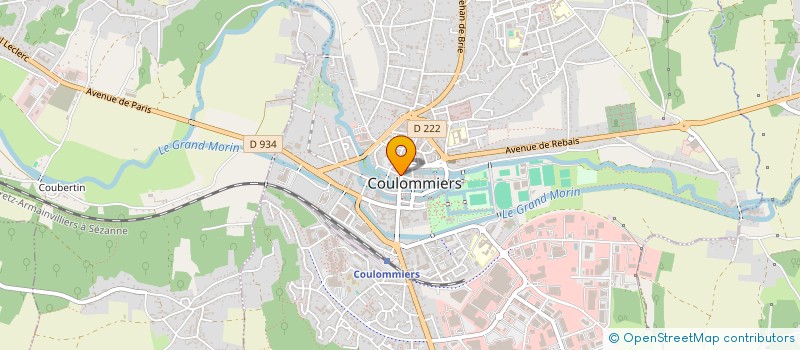 localisation de l'entreprise MONSIEUR YASIN SBAB à COULOMMIERS