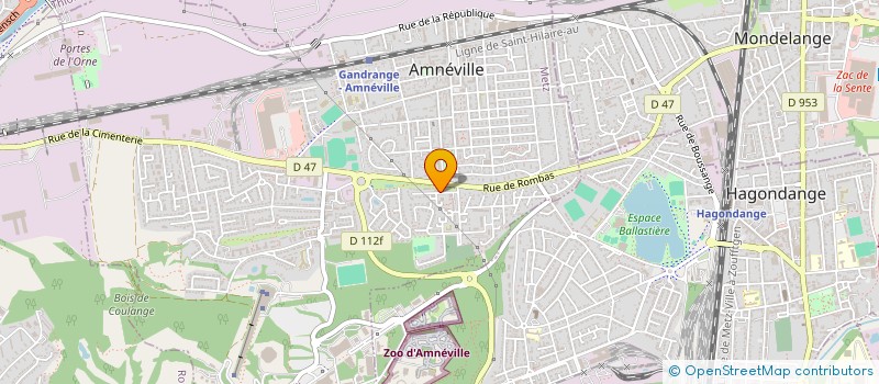 localisation de l'entreprise MONSIEUR YASIN UYGUR  AMNEVILLE