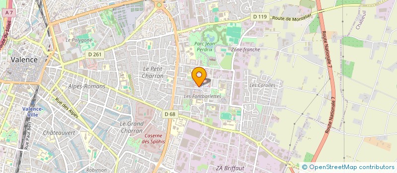 localisation de l'entreprise MONSIEUR YASIN YILDIRIM  VALENCE