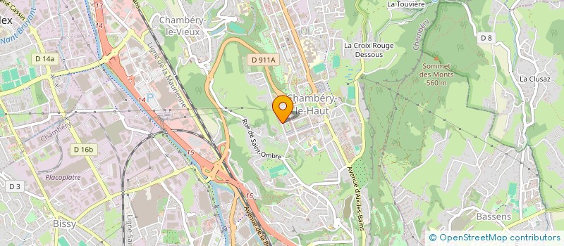 localisation de l'entreprise MONSIEUR YASINE AKHLIFI  CHAMBERY