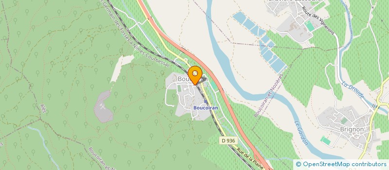 localisation de l'entreprise MONSIEUR YASINE EL KHAMLICHI  BOUCOIRAN-ET-NOZIERES