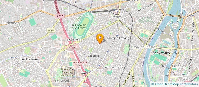 localisation de l'entreprise MONSIEUR YASINNE ALAL  TOULOUSE