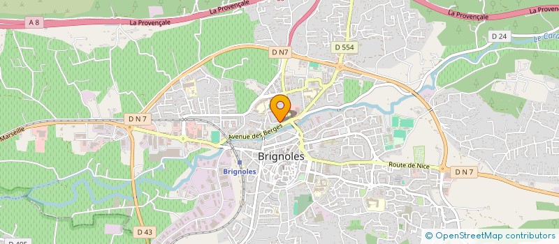 localisation de l'entreprise MONSIEUR YASIR AMAL à BRIGNOLES