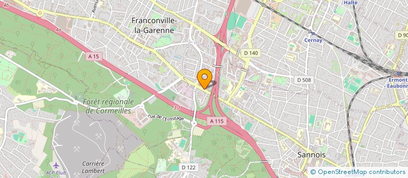 localisation de l'entreprise MONSIEUR YASIR IQBAL  SANNOIS