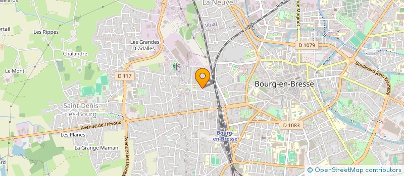localisation de l'entreprise MONSIEUR YASIR MEKROUFI à BOURG-EN-BRESSE