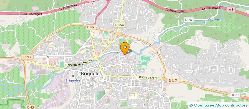 localisation de l'entreprise MONSIEUR YASIR MOUSTAOUI  BRIGNOLES