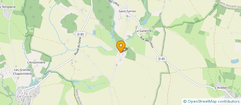 localisation de l'entreprise MONSIEUR YASMIN BAU  SAINT-VINCENT-SUR-GRAON