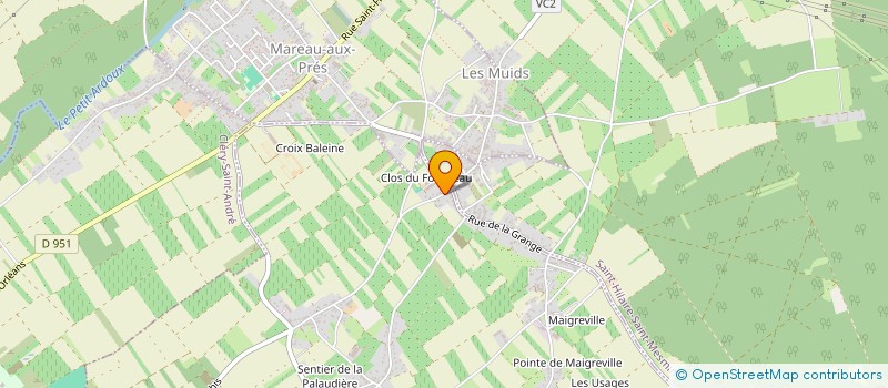 localisation de l'entreprise MONSIEUR YASMIN MONTIGNY à MEZIERES-LEZ-CLERY