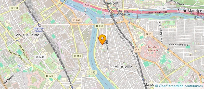localisation de l'entreprise MONSIEUR YASMINE KOUAME à ALFORTVILLE