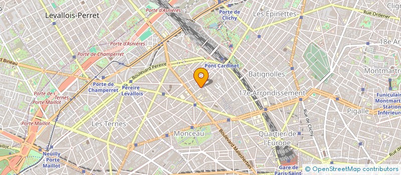 localisation de l'entreprise MONSIEUR YASNIEL RODRIGUEZ MORENO  PARIS