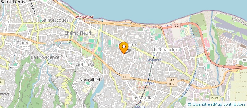 localisation de l'entreprise MONSIEUR YASSER BACARI  SAINT-DENIS