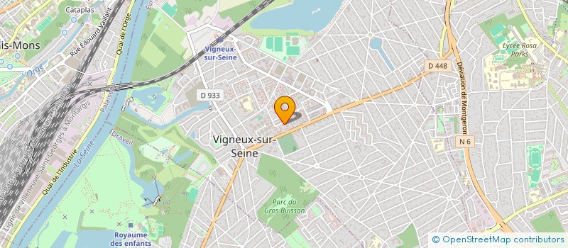 localisation de l'entreprise MONSIEUR YASSER BEN MBAREK à VIGNEUX-SUR-SEINE