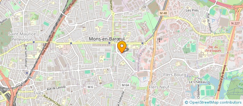 localisation de l'entreprise MONSIEUR YASSER BENIDAR  RONCHIN