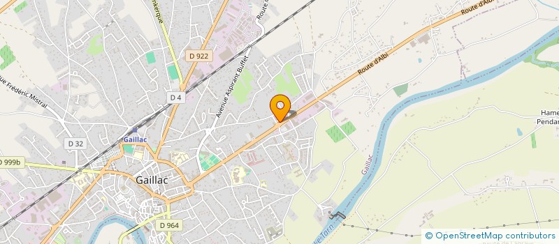 localisation de l'entreprise MONSIEUR YASSER BOUTOUAR  GAILLAC