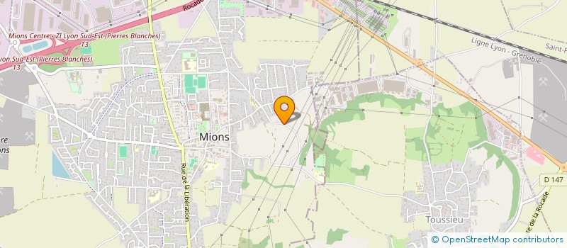 localisation de l'entreprise MONSIEUR YASSER CHIKR  MIONS