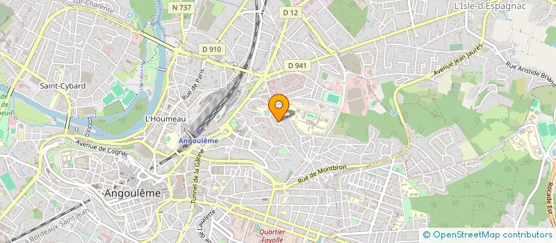 localisation de l'entreprise MONSIEUR YASSER DEMINGOU à ANGOULEME