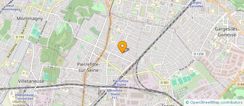 localisation de l'entreprise MONSIEUR YASSER EL MOUTANABBI à PIERREFITTE-SUR-SEINE