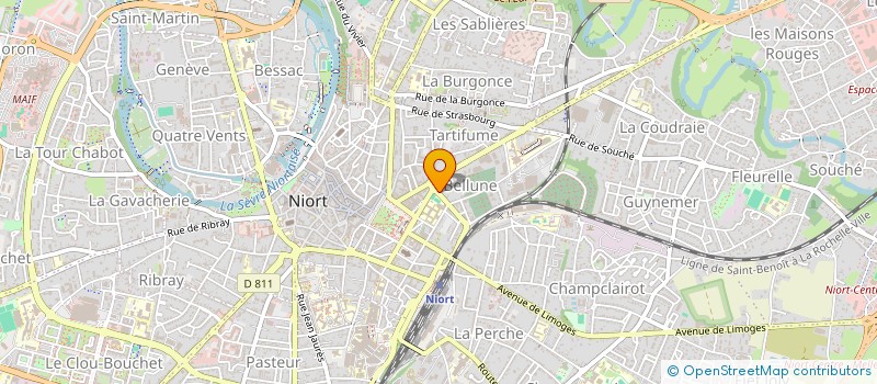localisation de l'entreprise MONSIEUR YASSER HAIDARI à NIORT