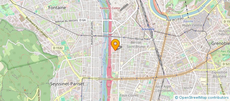 localisation de l'entreprise MONSIEUR YASSER KACHACHE ALAOUI à GRENOBLE