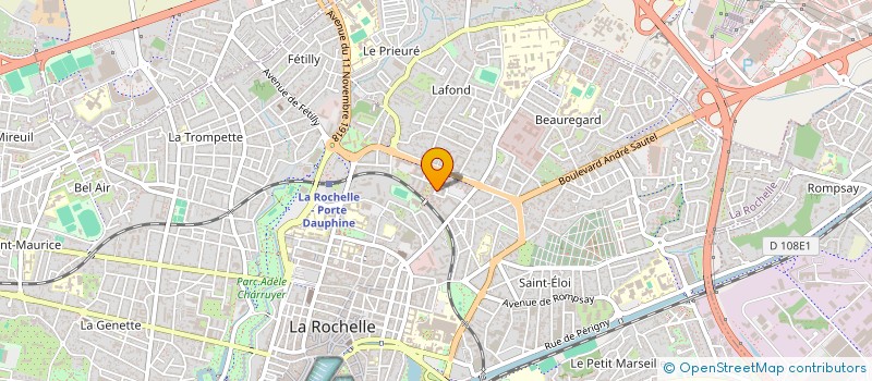 localisation de l'entreprise MONSIEUR YASSER METMATI  LA ROCHELLE