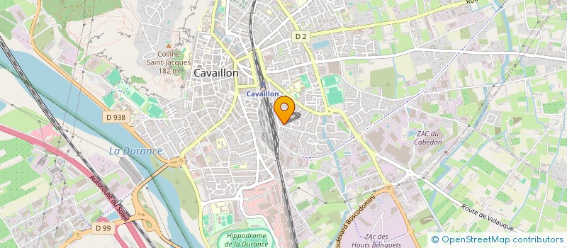 localisation de l'entreprise MONSIEUR YASSER MOKADMI  CAVAILLON