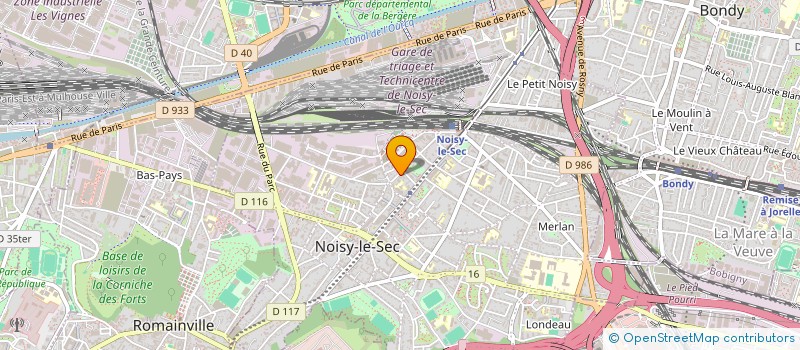 localisation de l'entreprise MONSIEUR YASSER MOKRANE à NOISY-LE-SEC