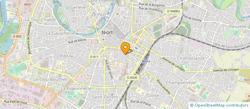 localisation de l'entreprise MONSIEUR YASSER MOUIGNI  NIORT