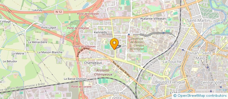 localisation de l'entreprise MONSIEUR YASSER RAHMOUNE  RENNES