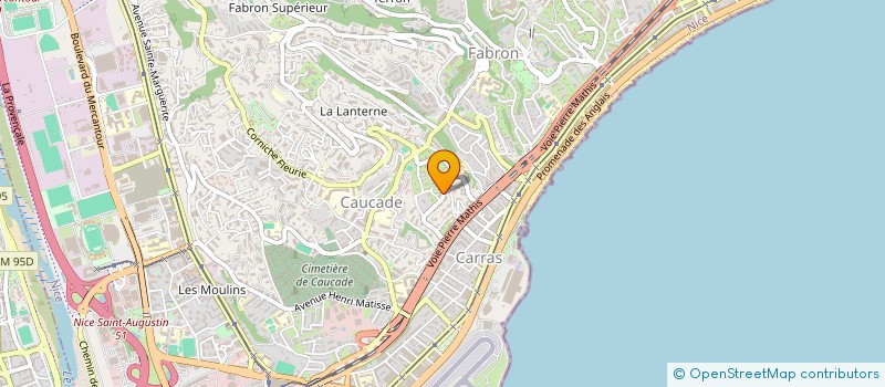 localisation de l'entreprise MONSIEUR YASSER REHAILIA à NICE