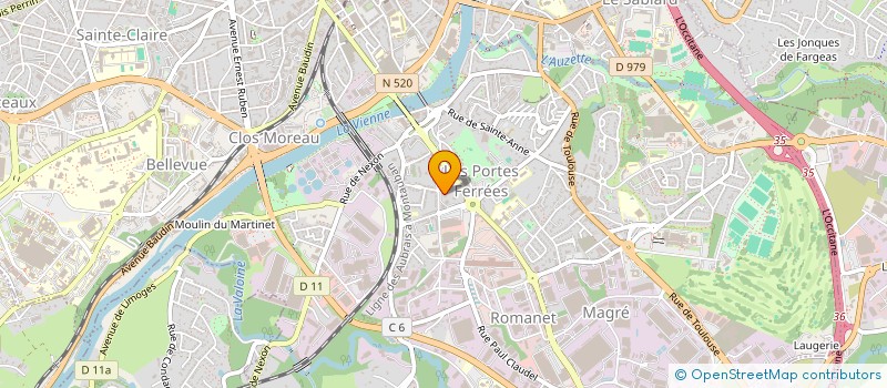 localisation de l'entreprise MONSIEUR YASSER SAIH à LIMOGES