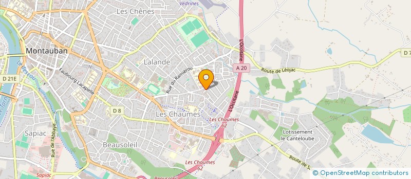 localisation de l'entreprise MONSIEUR YASSER SALHI  MONTAUBAN