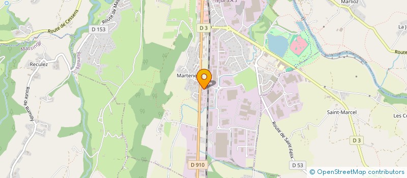 localisation de l'entreprise MONSIEUR YASSER SOUALI  RUMILLY