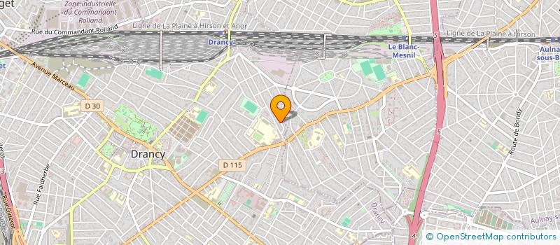 localisation de l'entreprise MONSIEUR YASSERE EL SAFETEY  DRANCY