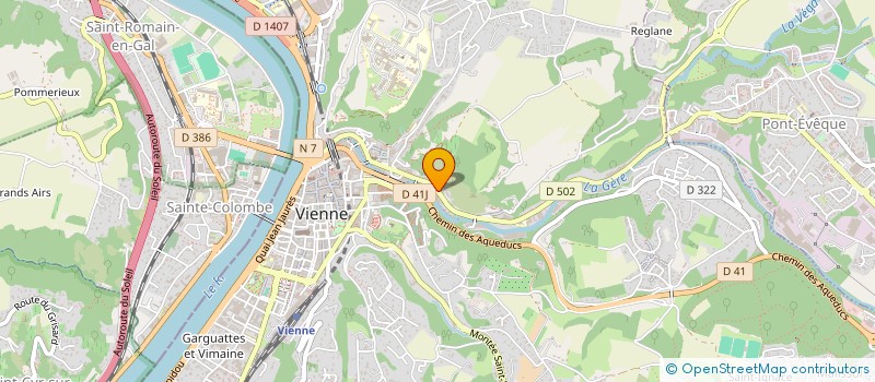 localisation de l'entreprise MONSIEUR YASSI GOURY à VIENNE