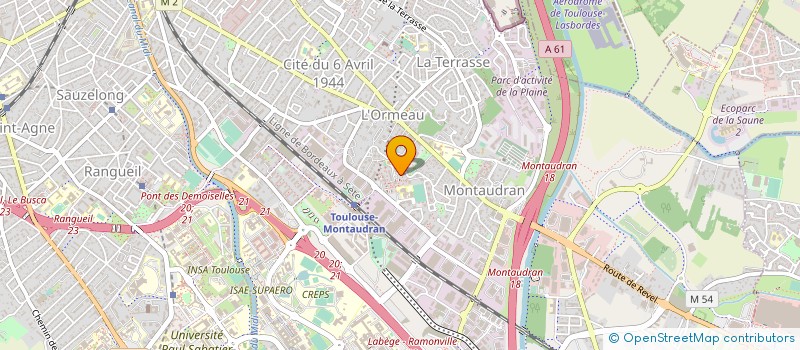 localisation de l'entreprise MONSIEUR YASSIM ACHBAR à TOULOUSE