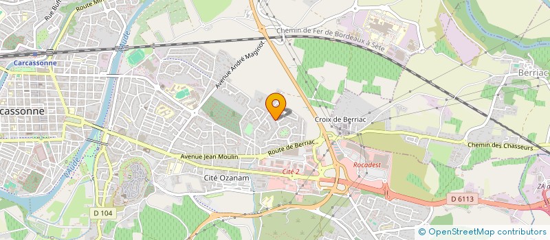 localisation de l'entreprise MONSIEUR YASSIME DAIKHI à CARCASSONNE