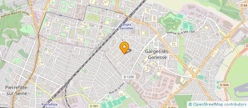 localisation de l'entreprise MONSIEUR YASSIN AFZA  GARGES-LES-GONESSE