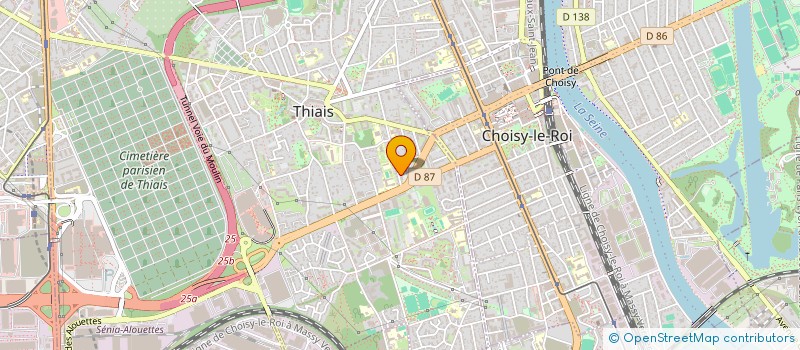 localisation de l'entreprise MONSIEUR YASSIN AITOUCHE  THIAIS