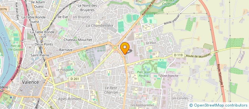 localisation de l'entreprise MONSIEUR YASSIN ALISSA  VALENCE