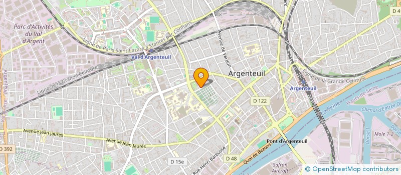 localisation de l'entreprise MONSIEUR YASSIN ATMANI  ARGENTEUIL