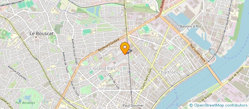 localisation de l'entreprise MONSIEUR YASSIN BACCARA  BORDEAUX