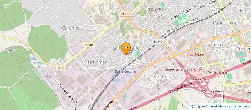 localisation de l'entreprise MONSIEUR YASSIN BADAOUI  NIMES