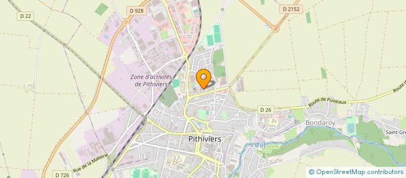 localisation de l'entreprise MONSIEUR YASSIN BELAYDI à PITHIVIERS