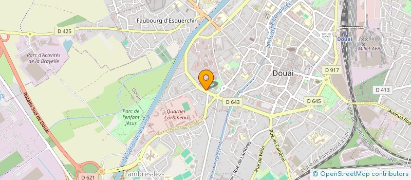 localisation de l'entreprise MONSIEUR YASSIN BENMIMOUN  DOUAI