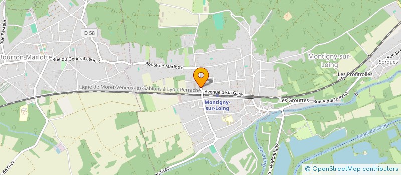 localisation de l'entreprise MONSIEUR YASSIN BOUILLARD  MONTIGNY-SUR-LOING